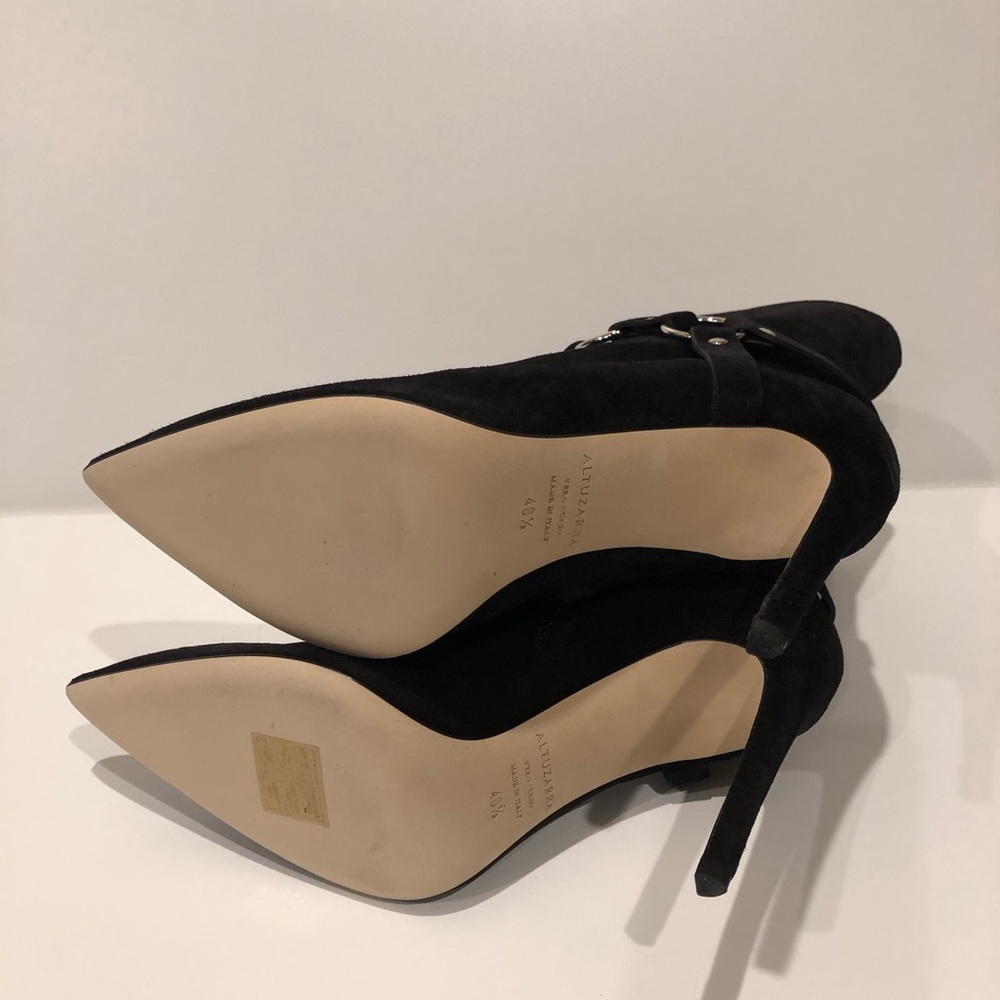 Altuzarra Embellished Suede Ankle Boots NWT Retail $995 - Picture 8 of 8